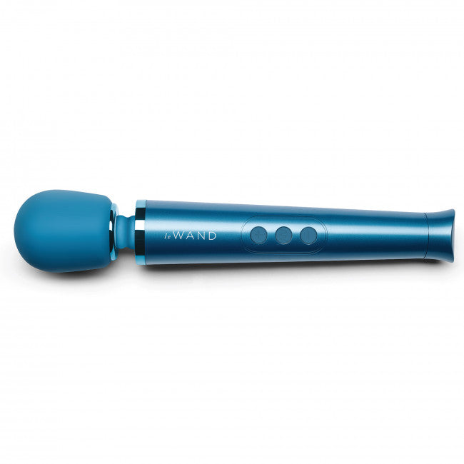 Le Wand Petite Rechargeable Vibrating Massager Blue