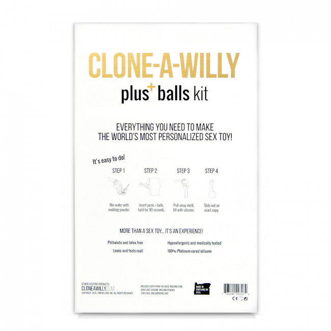 Clone A Willy Kit Including Balls Nude