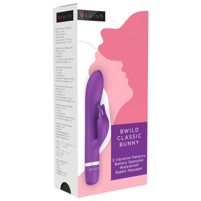 Bswish bwild Classic Bunny Rabbit Vibrator Purple
