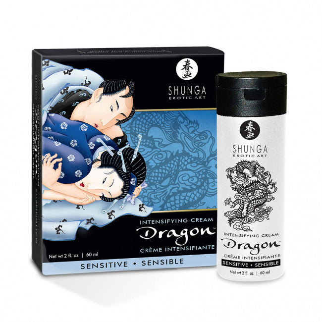 Shunga Dragon Cream Sensitive - Intensifying cream for couples 60ml
