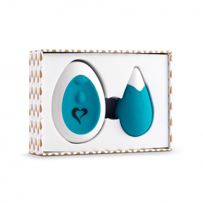 FeelzToys Anna Vibrating Egg Remote Deep Green