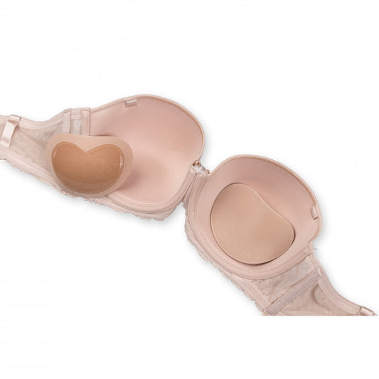 Bye Bra Adhesive Push-Up Pads Nude