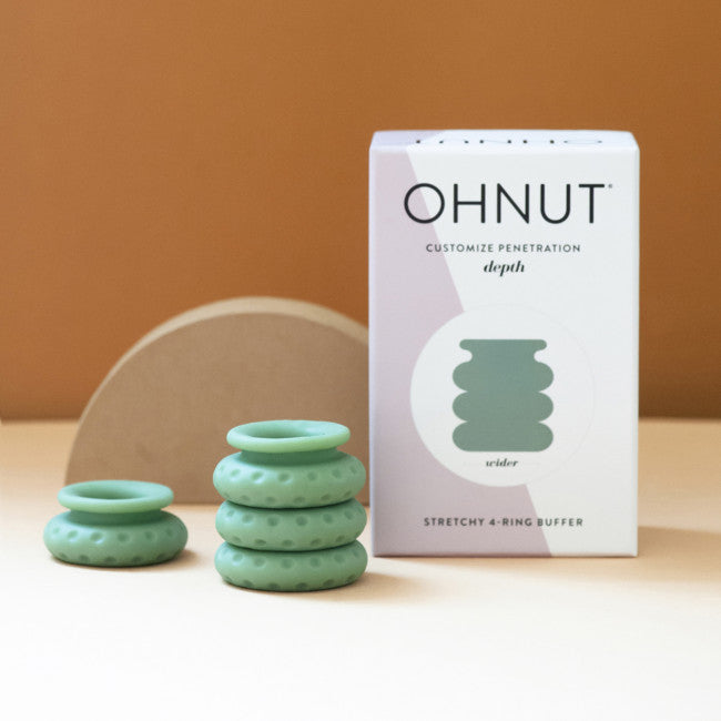 Ohnut Wider Soft Buffer Rings Set of 4 Sage