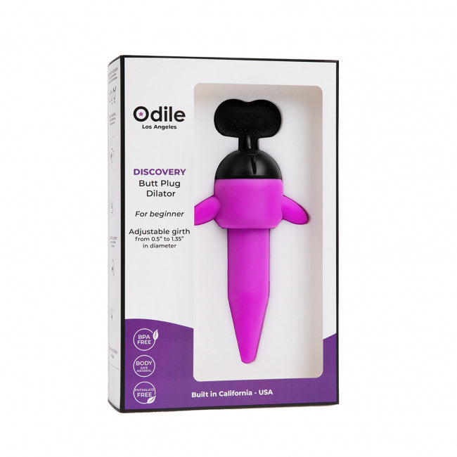 Odile Discovery Butt Plug Dilator Pink My Dr. XM Odile Discovery Butt Plug Dilator Pink My Dr. XM
