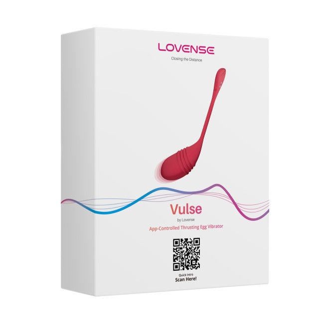 Lovense Vulse App-Controlled Thrusting Egg Vibrator