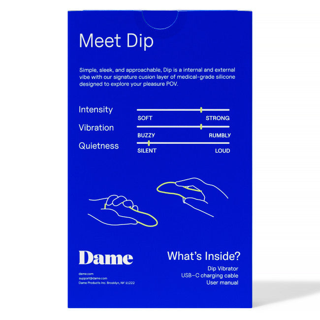 Dame Dip 2.0 Versatile Vibrator Plum