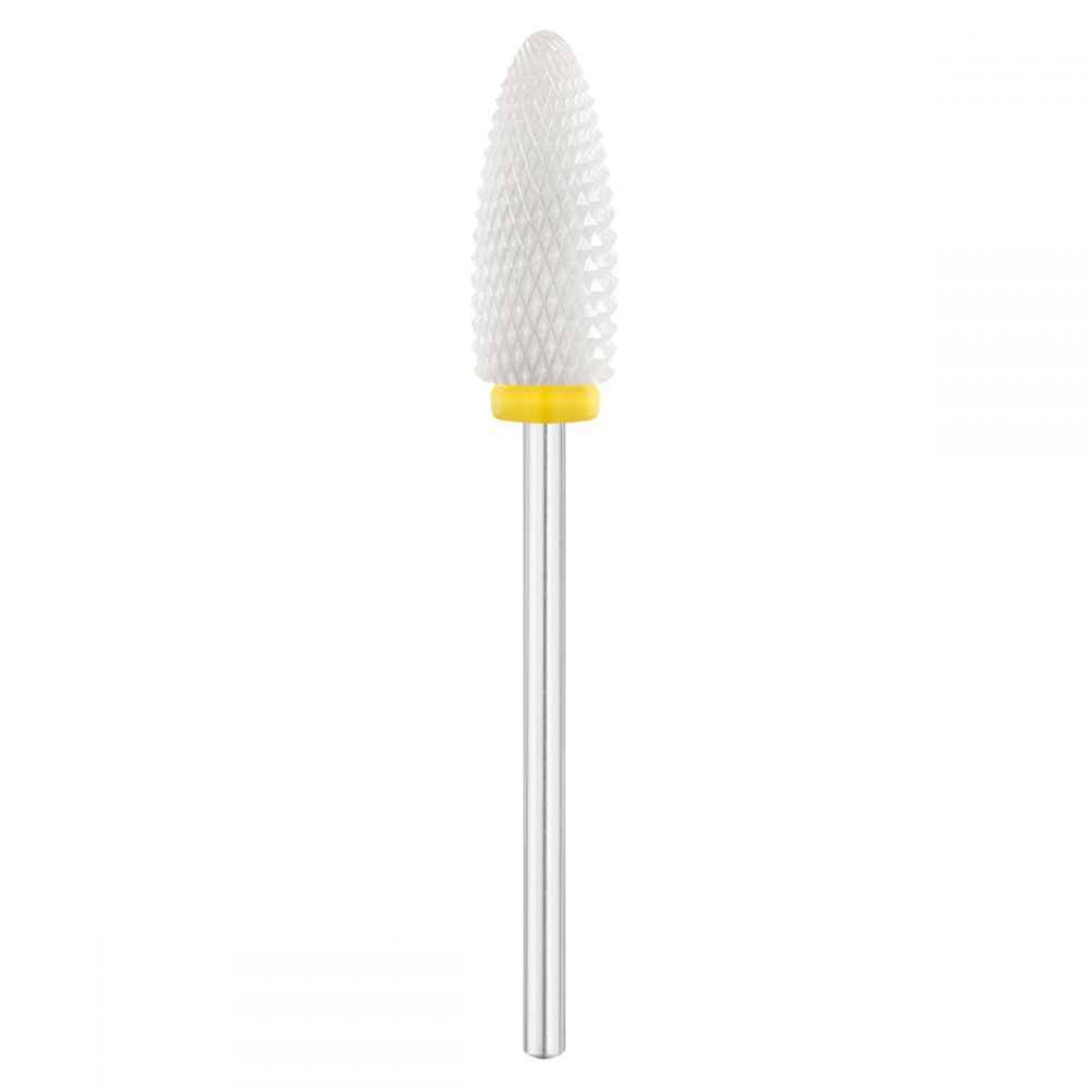 ACTIVESHOP manicure ceramic cutter Ø 6 mm / 307XF, yellow