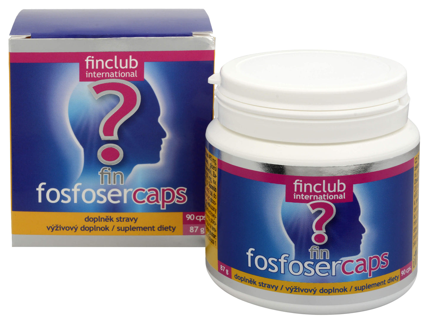 Finclub Fin Fosfosercaps 90 capsules