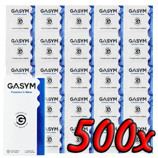 Gasym Poseidon's Wave Luxury Condoms