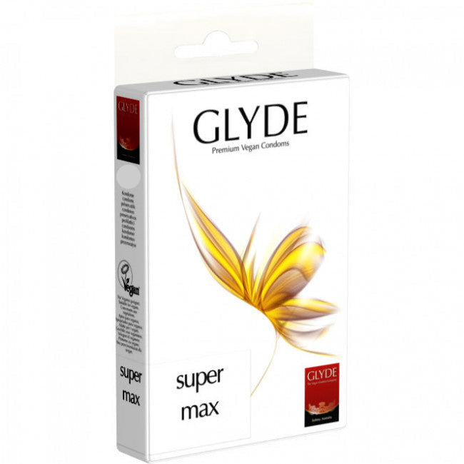 Glyde Super Max Premium Vegan Condoms