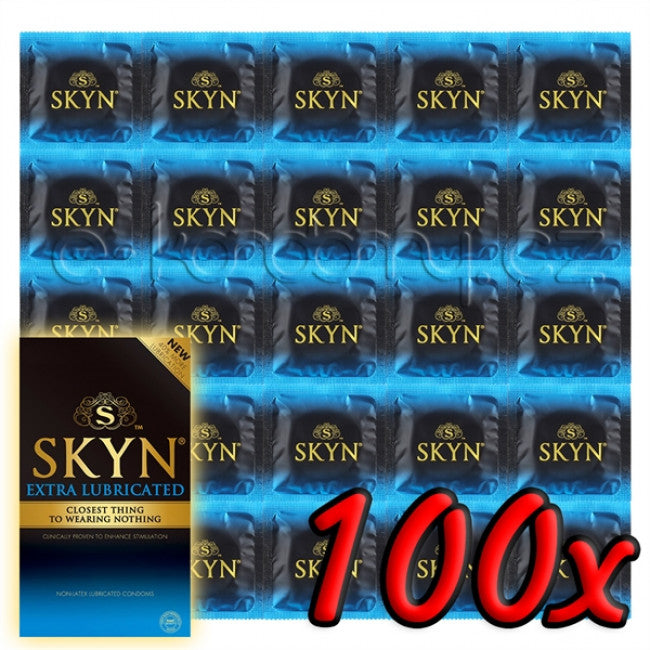 SKYN Extra Lubricated Condoms 100 pcs (non-retail packaging) My Dr. XM SKYN Extra Lubricated Condoms 100 pcs (non-retail packaging) My Dr. XM