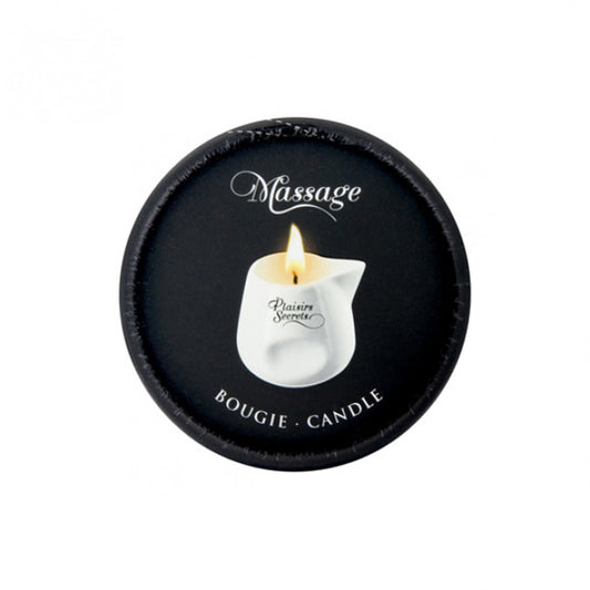 Plaisirs Secrets Massage Candle Vanilla 80ml