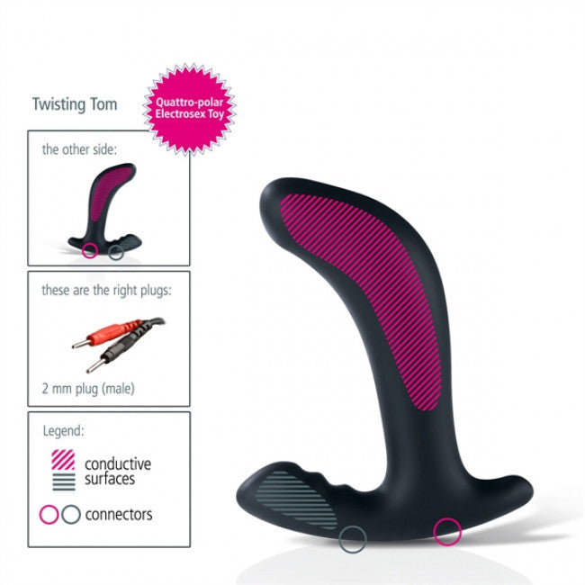 Mystim Twisting Tom e-stim Prostate Stimulator