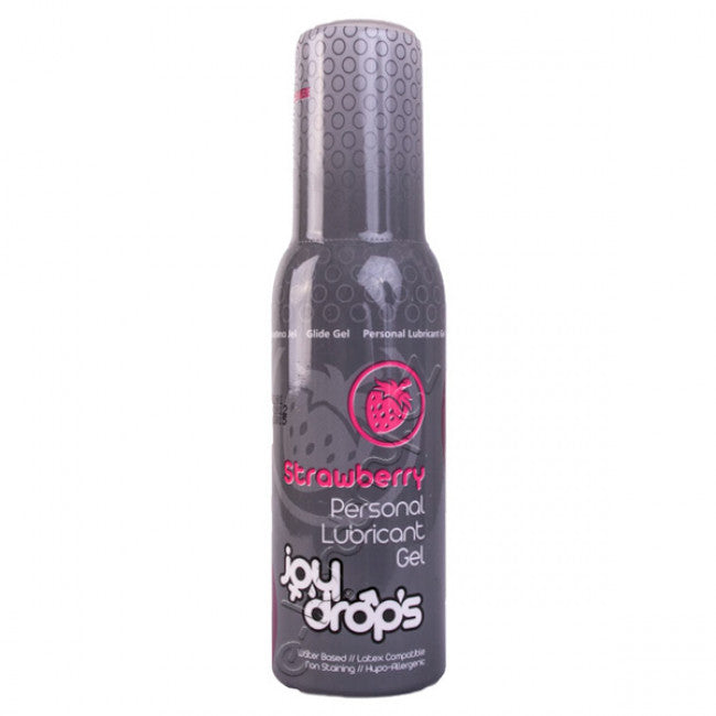 JoyDrops Strawberry Personal Lubricant Gel 100ml