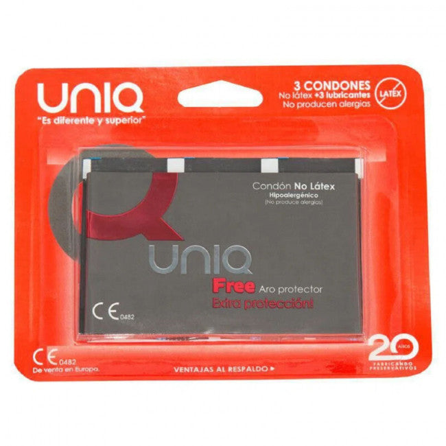 Uniq Free Condoms No Latex 3 pcs
