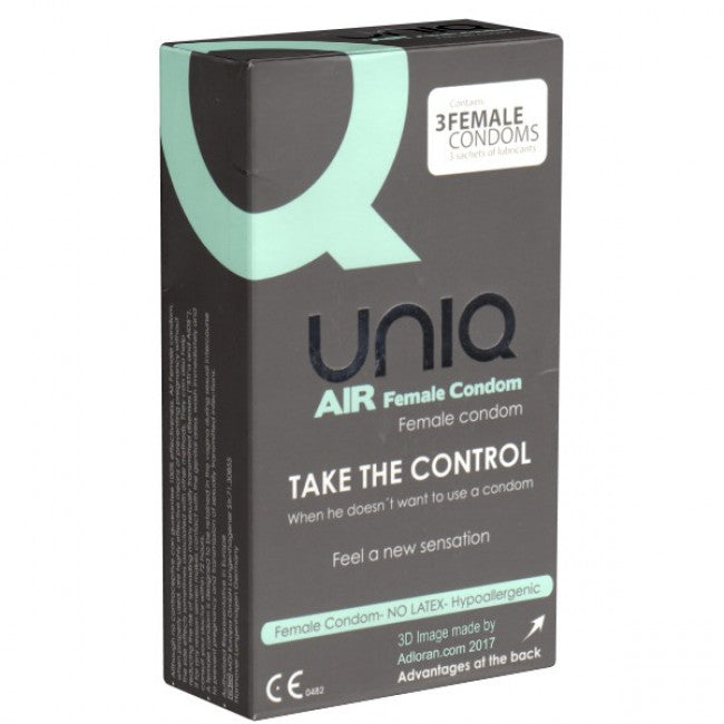 Uniq AirFemale Condoms 3 pcs