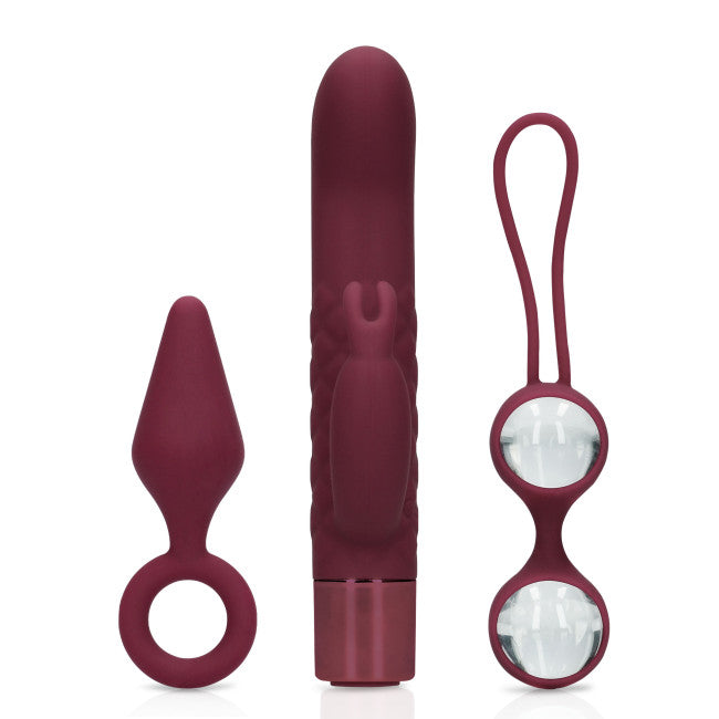 Loveline (S)explore Toy Kit for Her Dark Cherry