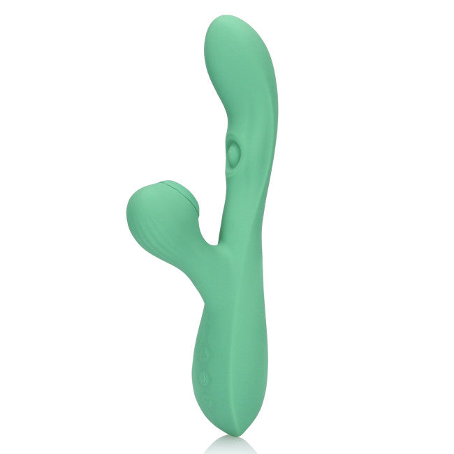 LoveLine Empower Dual Motor 10 Speed Rabbit Silicone Rechargeable Waterproof Green