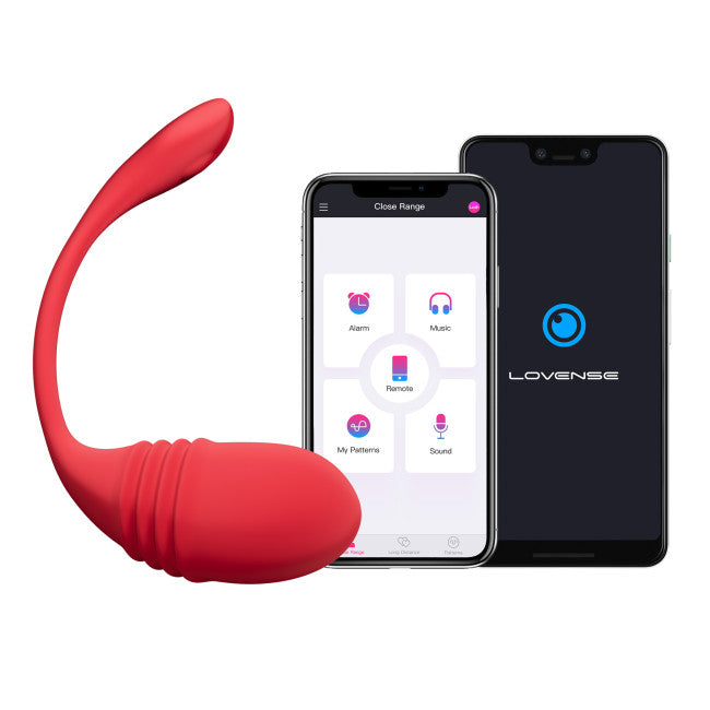 Lovense Vulse App-Controlled Thrusting Egg Vibrator