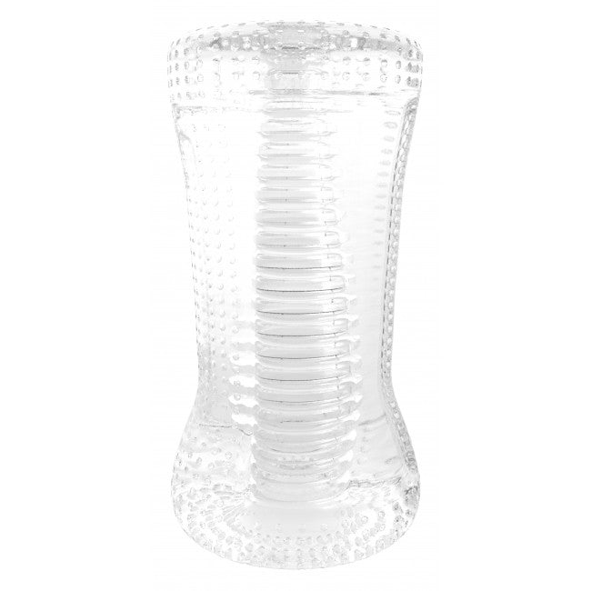 Me You Us Ripple Dual End Stroker Male Masturbator