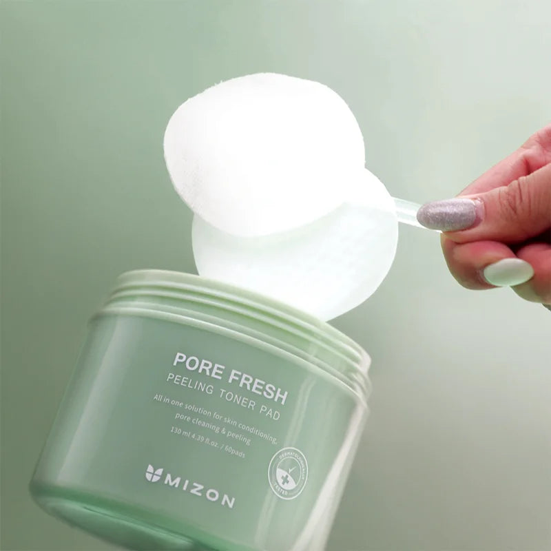 Mizon Pore Fresh Peeling Toner Pad 60 pcs