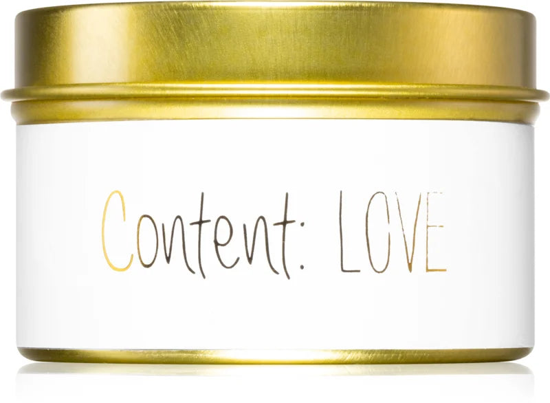 My Flame Fresh Cotton Content: Love scented candle 6x4 cm