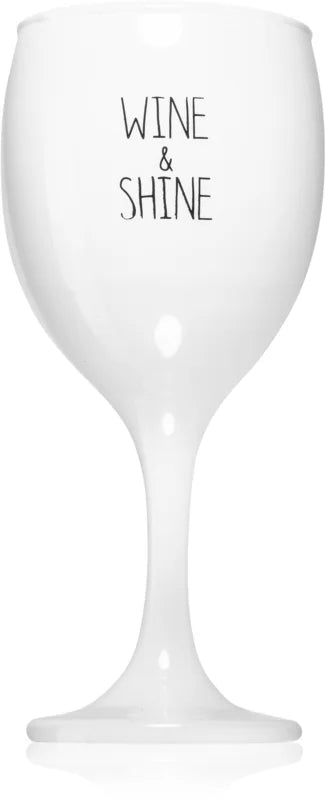 My Flame Fresh Cotton Wine & Shine scented candle 7x15 cm