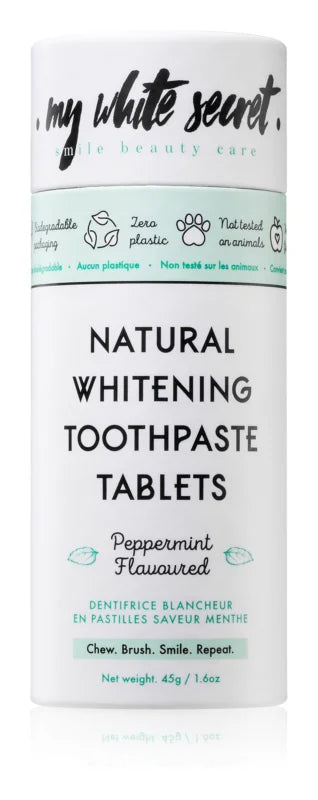 My White Secret Natural Whitening Toothpaste Tablets 45 g