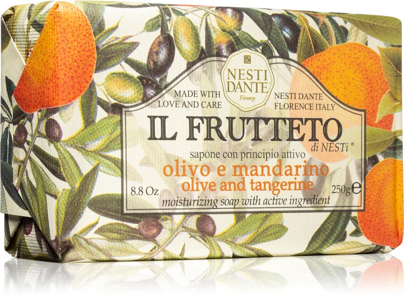 Nesti Dante Il Frutteto Moisturizing Soap - Olive & Tangerine 250g