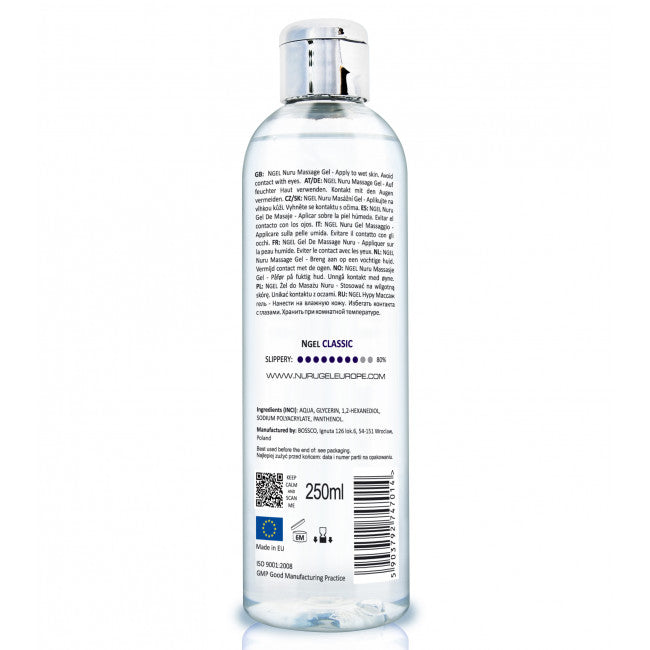 NGel Nuru Massage Gel Classic 250ml