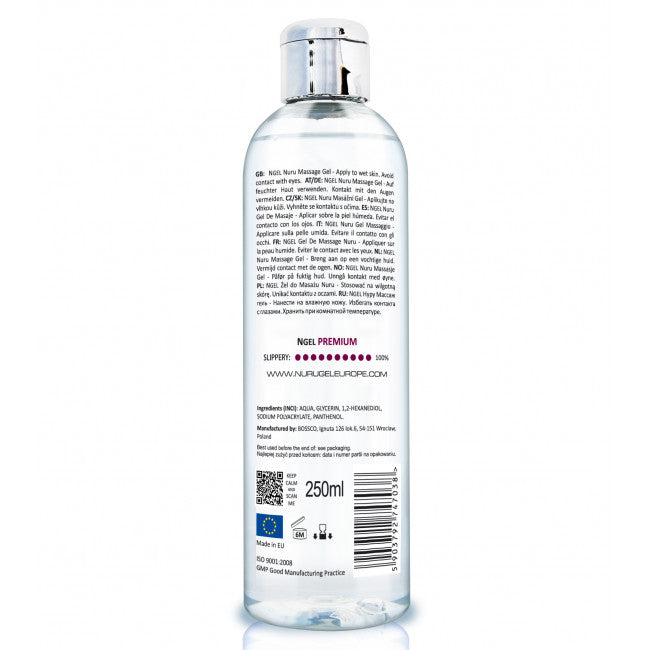 NGel Nuru Massage Gel Premium 250ml