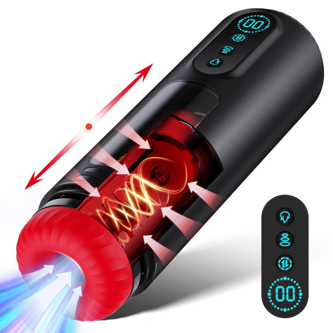 SuperLove Warm Pussy Automatic Masturbator with Vibrating, Sucking, Th My Dr. XM SuperLove Warm Pussy Automatic Masturbator with Vibrating, Sucking, Th My Dr. XM