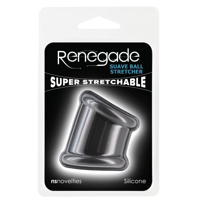 NS Novelties Renegade Suave Ball Stretcher Black