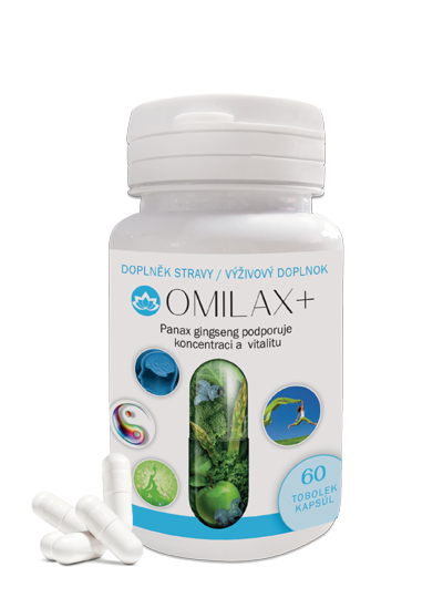 OMILAX+ - concentration, memory and vitality 60 capsules