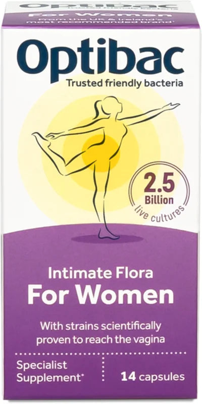 Optibac Intimate Flora For Women Specialist Supplement