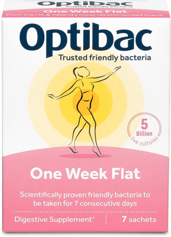Optibac One Week Flat Digestive supplement