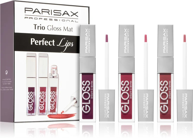 Parisax Perfect Lips Trio lip gloss set
