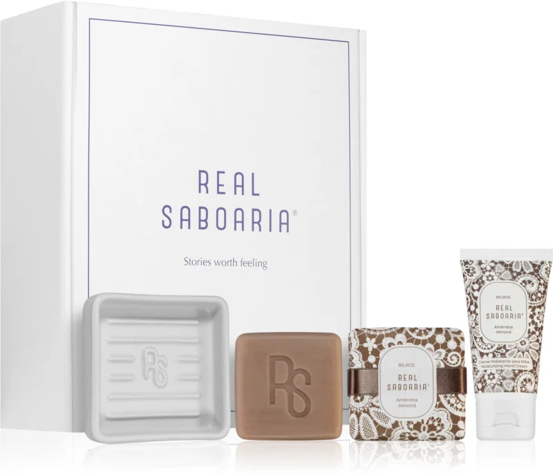 Real Saboaria Bilros Almond gift set