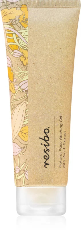 Resibo Natural Face Washing Gel with Peach Extract 125 ml