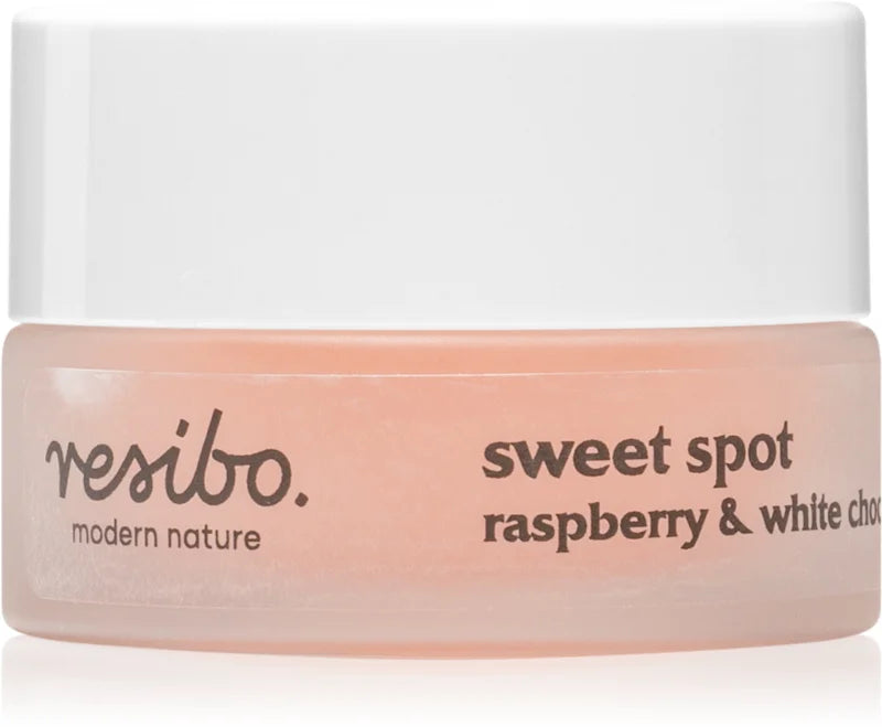 Resibo Sweet Spot Raspberry & White Chocolate lip scrub 9 g