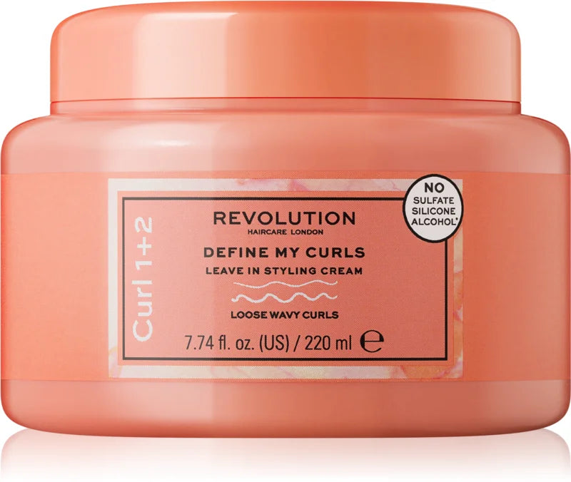 Revolution Haircare Curl 1+2 Define My Curls Styling cream for wavy ha