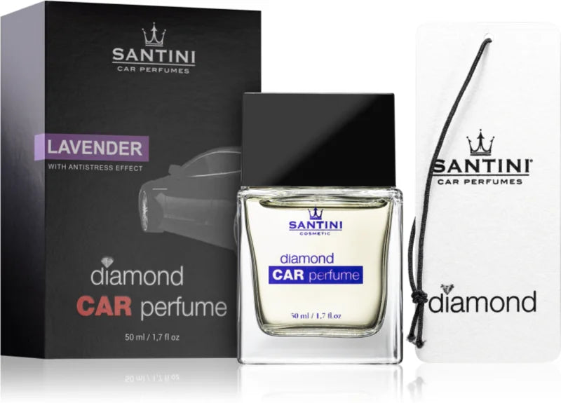 SANTINI Cosmetic Diamond Lavender car fragrance 50 ml