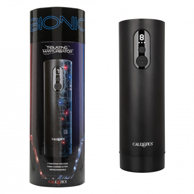 CalExotics Bionic Thrusting Masturbator Black