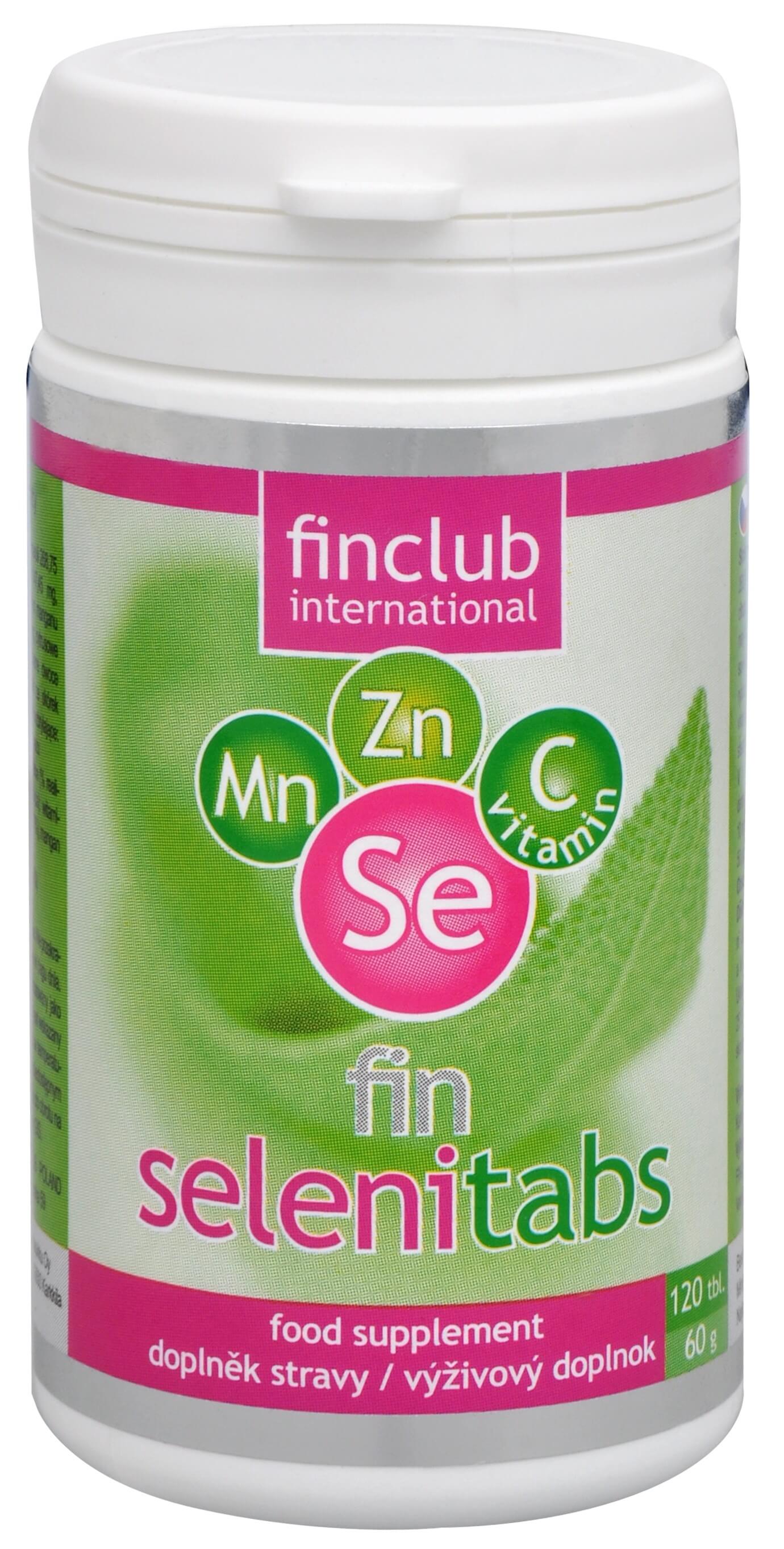 Finclub Fin Selenitabs 120 tablets
