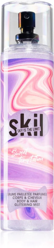 Skil Sweet Temptation Glittering Body & Hair Mist 250 ml