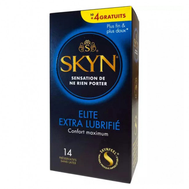 condoms with more lubricant SKYN® Extra Lubricated Condoms 14 pcs – My Dr. XM