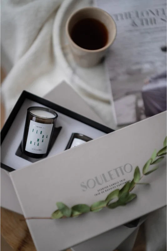 Souletto Scented Candle Trio gift set