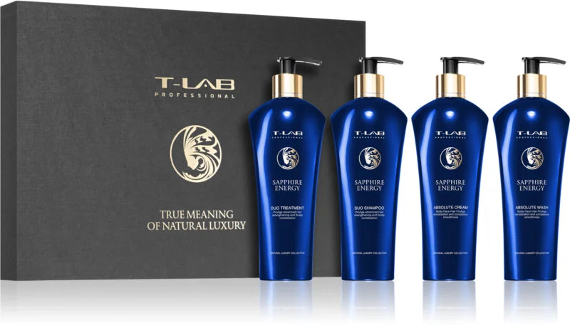 T-LAB Professional Sapphire Energy Hair Care gift set