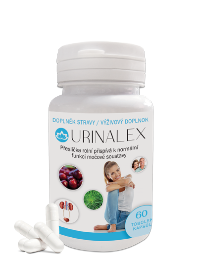 URINALEX - urinary system with an extra dose of D-mannose and Canadian cranberry 60 capsules