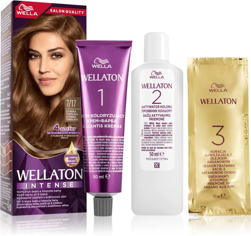 Wella Wellaton Intense permanent hair color with argan oil My Dr. XM